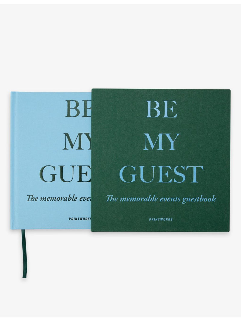 Printworks Be My Guest hardback book in slipcase, imported from the UK