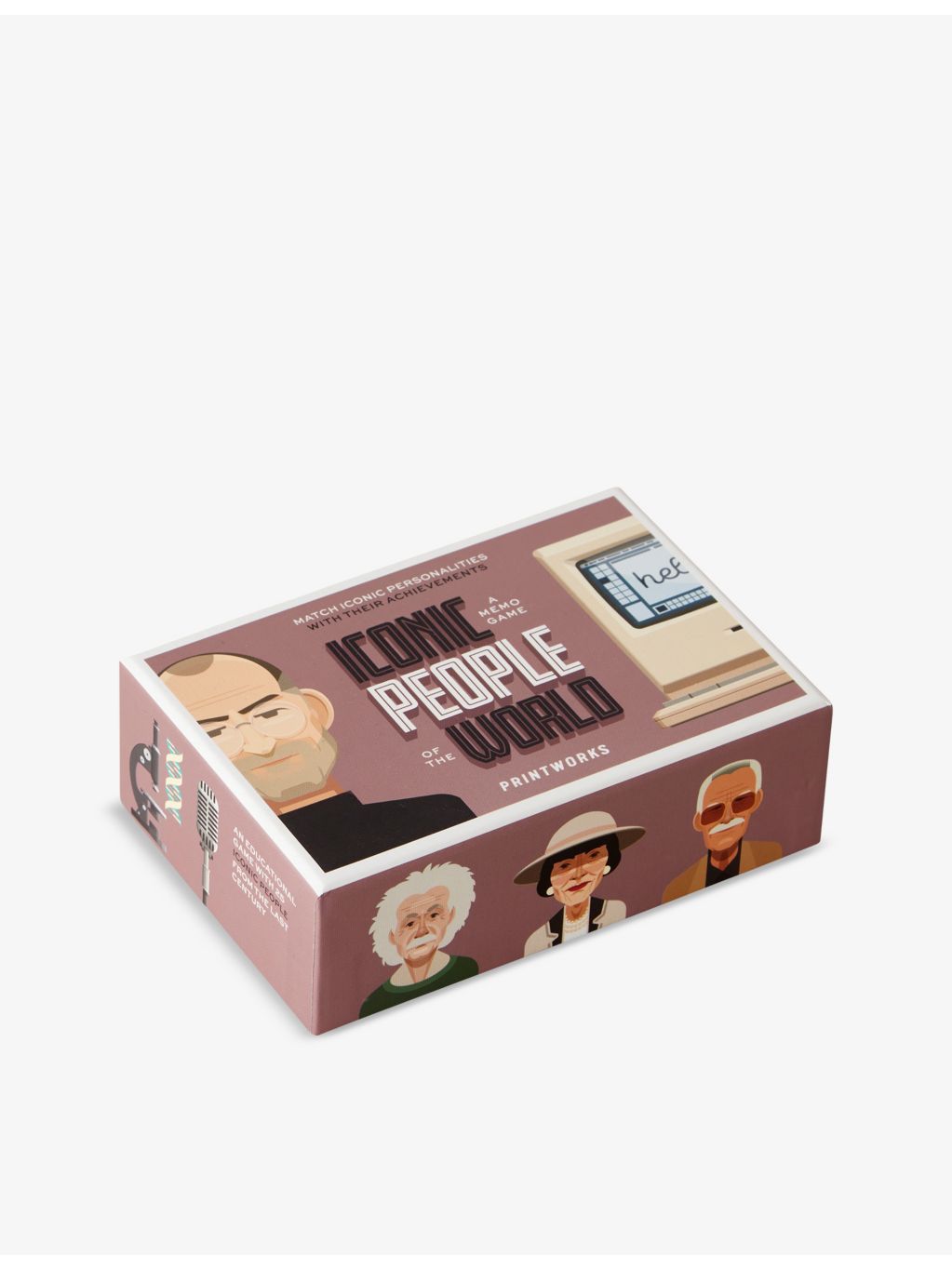 Printworks Iconic People memo card game 50 cards - British product
