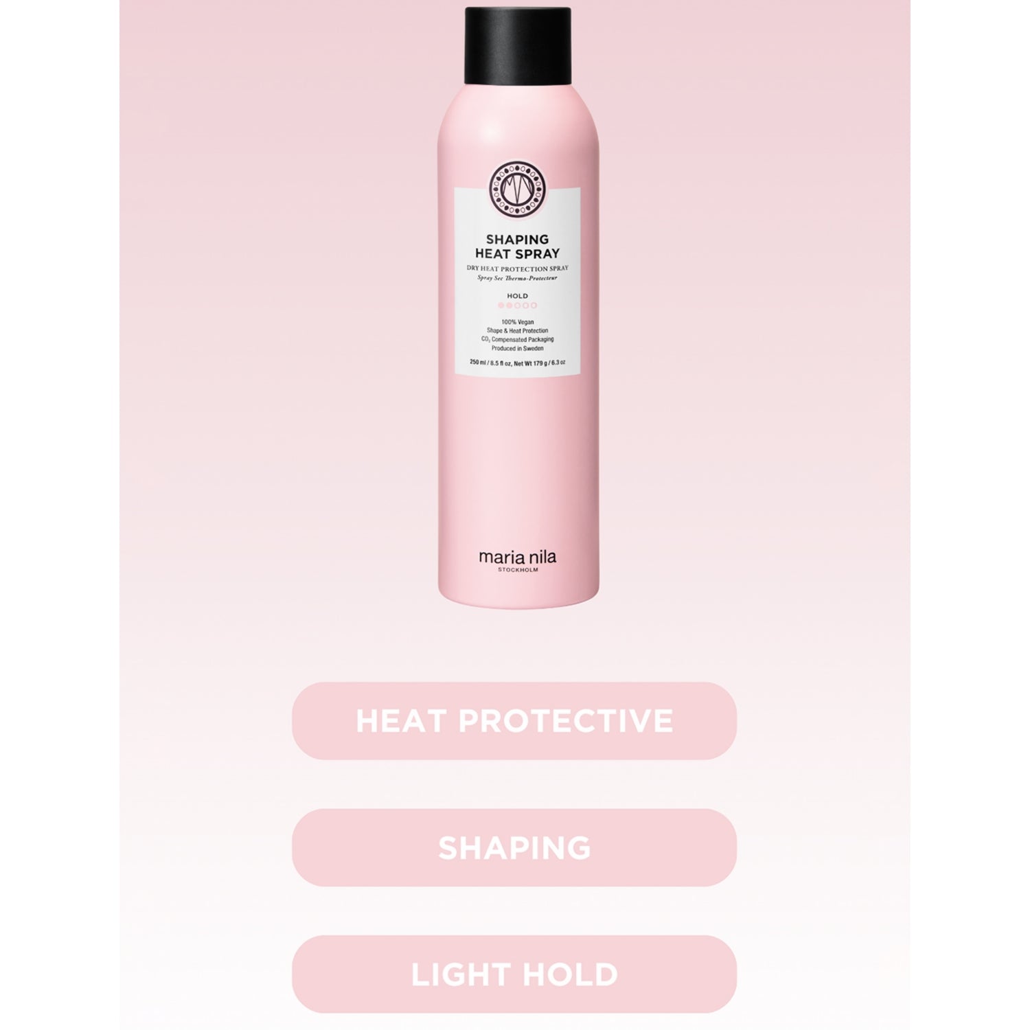 Maria Nila shaping heat spray 250ml (British brand)