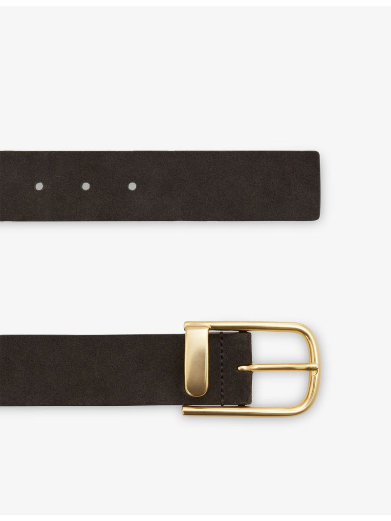 Reiss half-keeper suede belt, UK version
