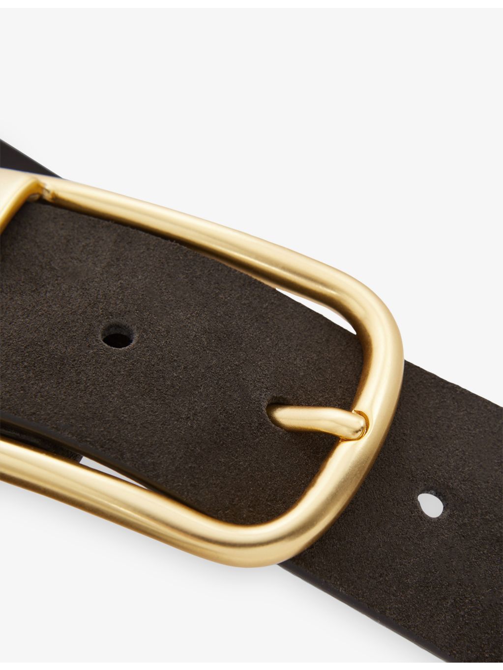 Reiss half-keeper suede belt, UK version