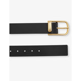 Reiss leather belt Iyla half-keeper - British product