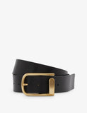 Reiss leather belt Iyla half-keeper - British product