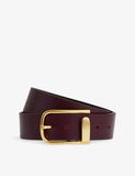 Reiss Iyla Half-Keeper Leather Belt