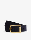 Reiss Iyla Half-Keeper Leather Belt
