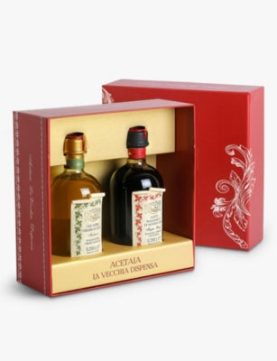 La Vecchia Dispensa oil & vinegar gift set 2x500ml - British product