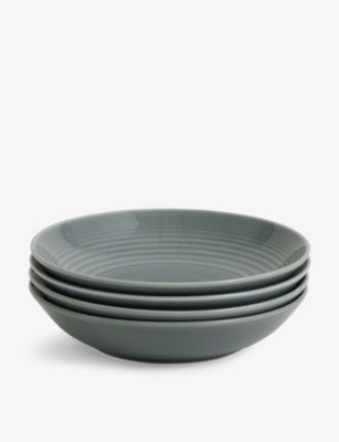 Gordon Ramsay Maze stoneware pasta bowls set of four 24cm (British brand)