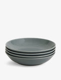 Gordon Ramsay Maze stoneware pasta bowls set of four 24cm (British brand)