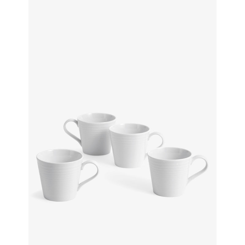 Gordon Ramsay Maze stoneware mugs set of four, imported from the UK