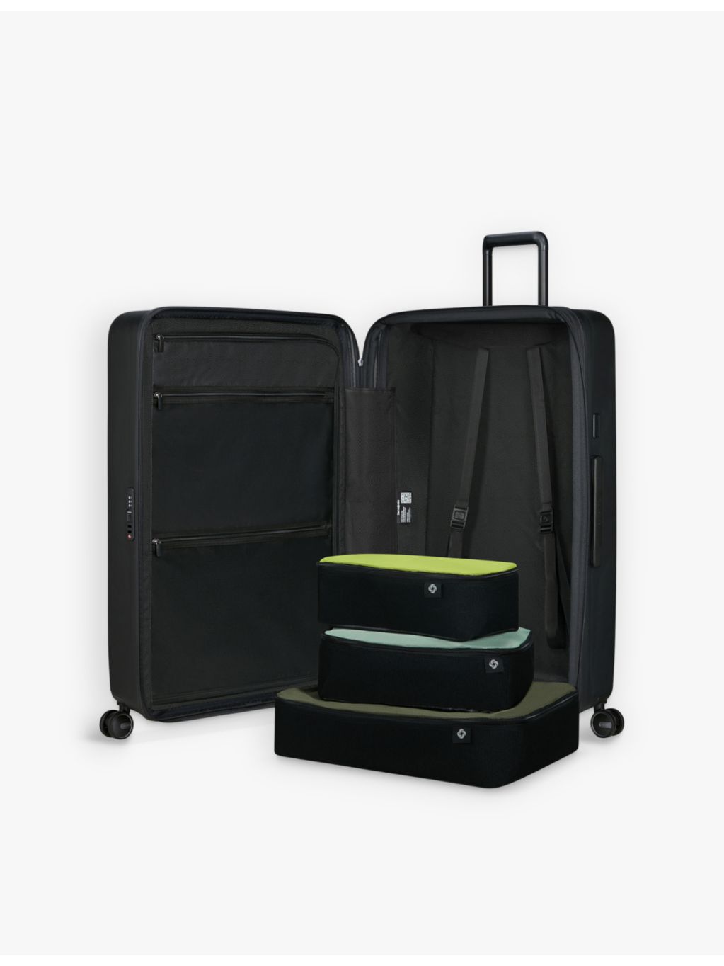Samsonite spinner expandable hard-shell suitcase 81cm - British product