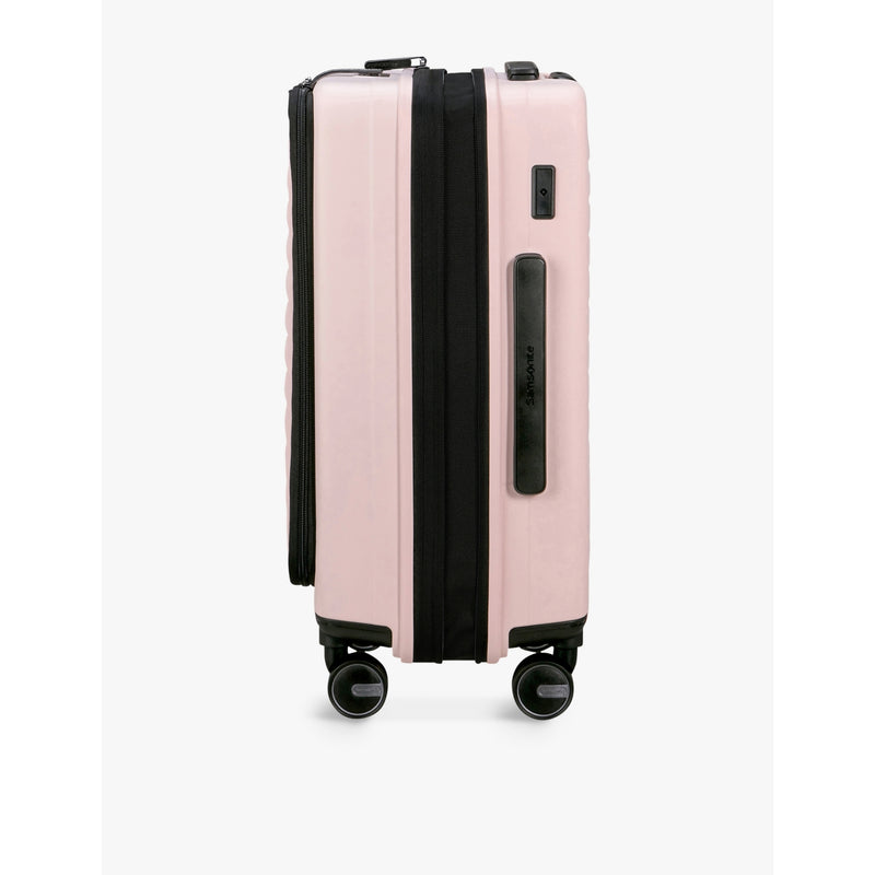 Samsonite hard-shell spinner suitcase 55cm expandable (British brand)