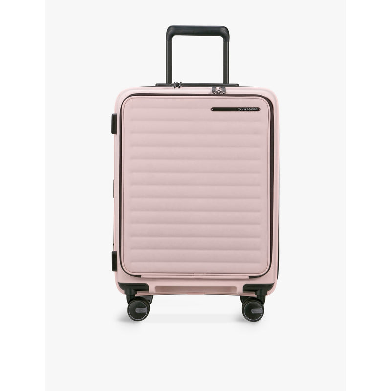 Samsonite hard-shell spinner suitcase 55cm expandable (British brand)