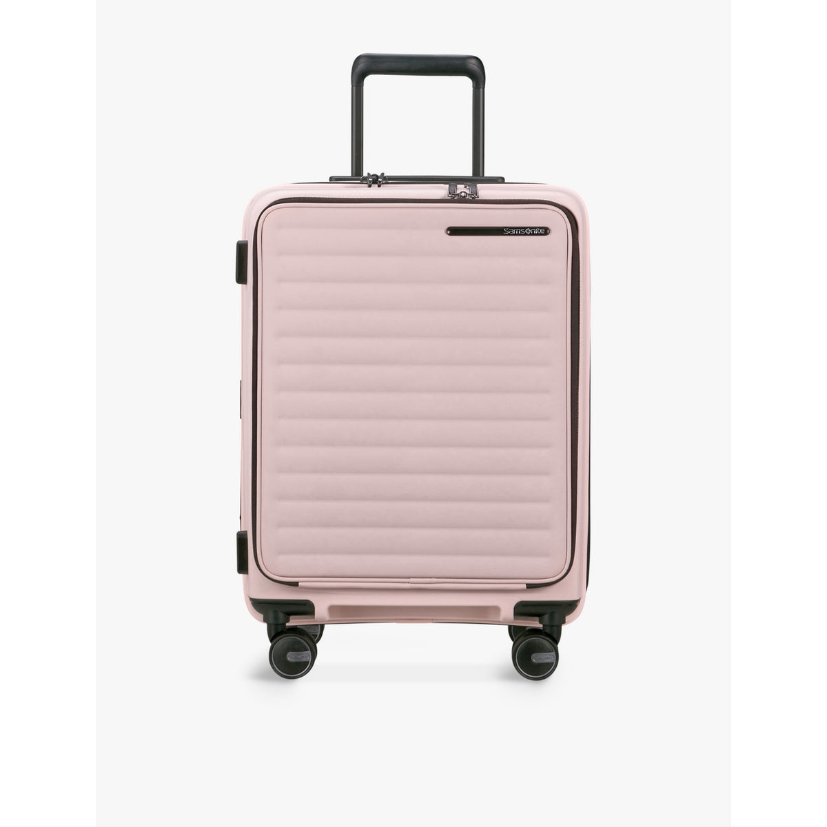 Samsonite hard-shell spinner suitcase 55cm expandable (British brand)