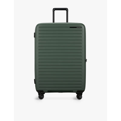 selfridges Samsonite Spinner Expandable 4-Wheel Hard-Shell Suitcase 75cm- Buy online at McGrocer