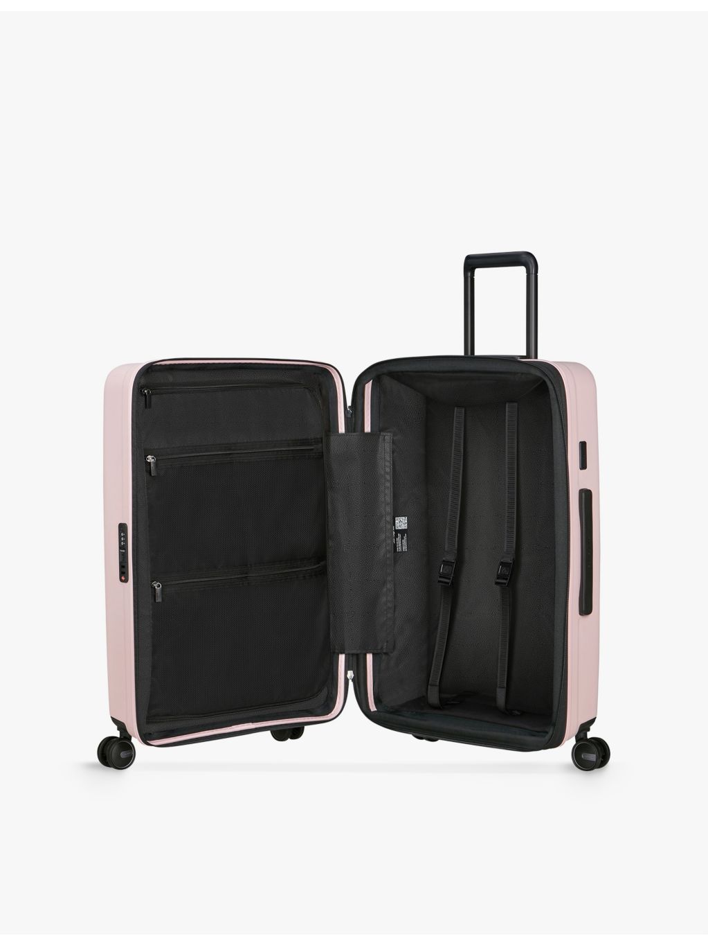 Samsonite spinner hard-shell suitcase 68cm expandable (British brand)