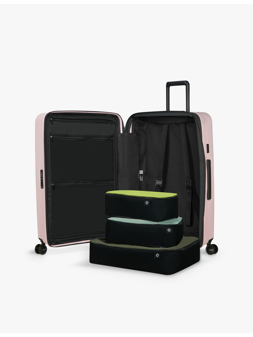 Samsonite expandable hard-shell spinner suitcase 75cm, imported from the UK