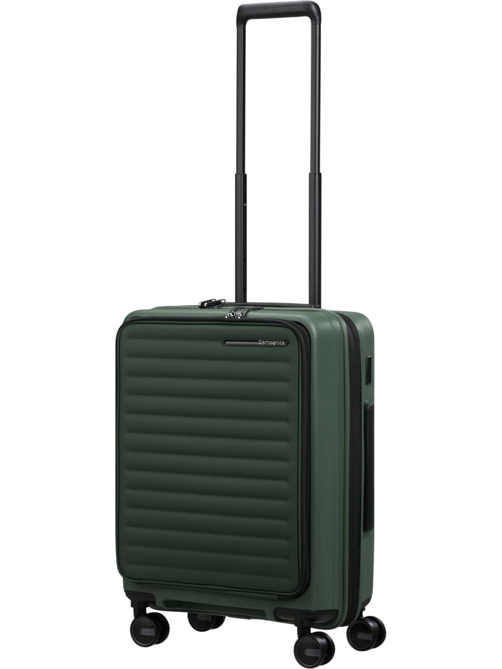 Samsonite expandable 4-wheel hard-shell suitcase 55cm (British brand)