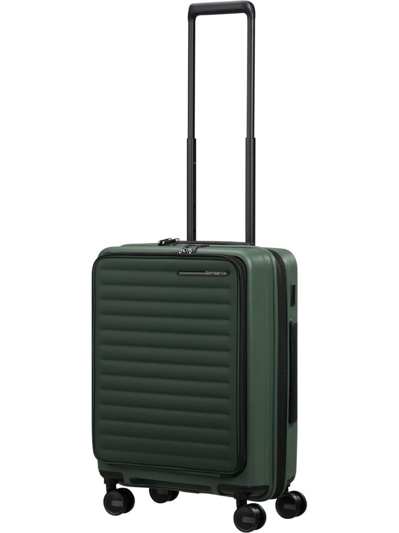 Samsonite expandable 4-wheel hard-shell suitcase 55cm (British brand)