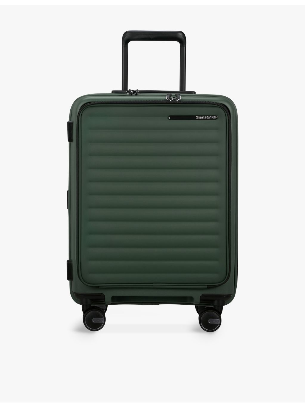 Samsonite expandable 4-wheel hard-shell suitcase 55cm (British brand)