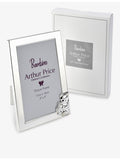 Arthur Price silver-plated teddy bear frame 6x4in (British brand)