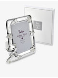 Arthur Price 7x5in silver-plated frame teddy bear butterfly - British product