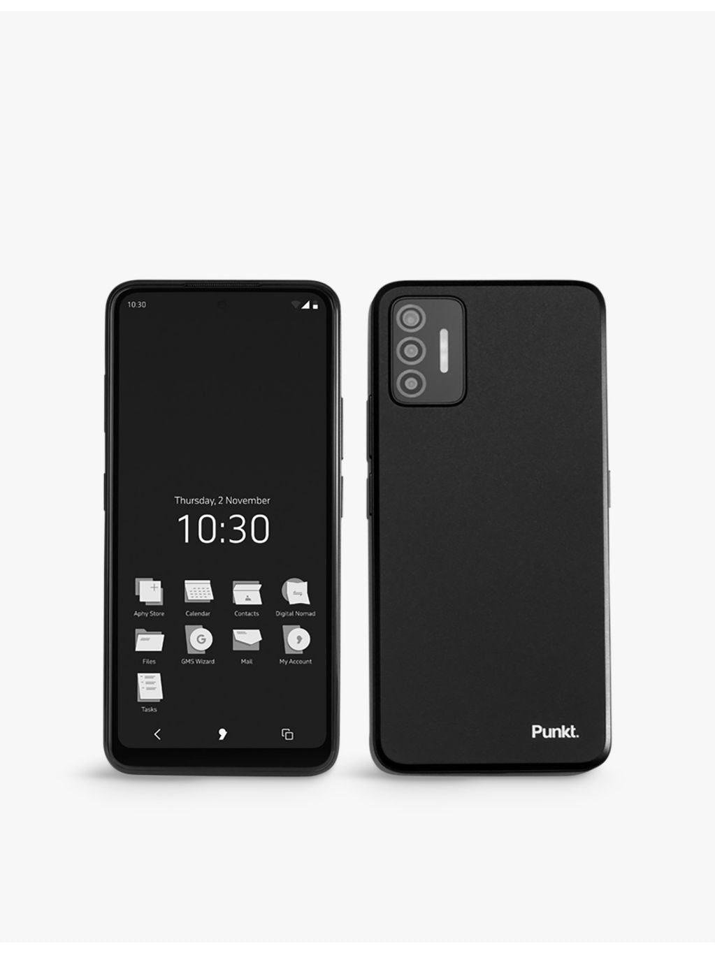 Punkt MC02 smarterphone with Apostrophy OS - British product
