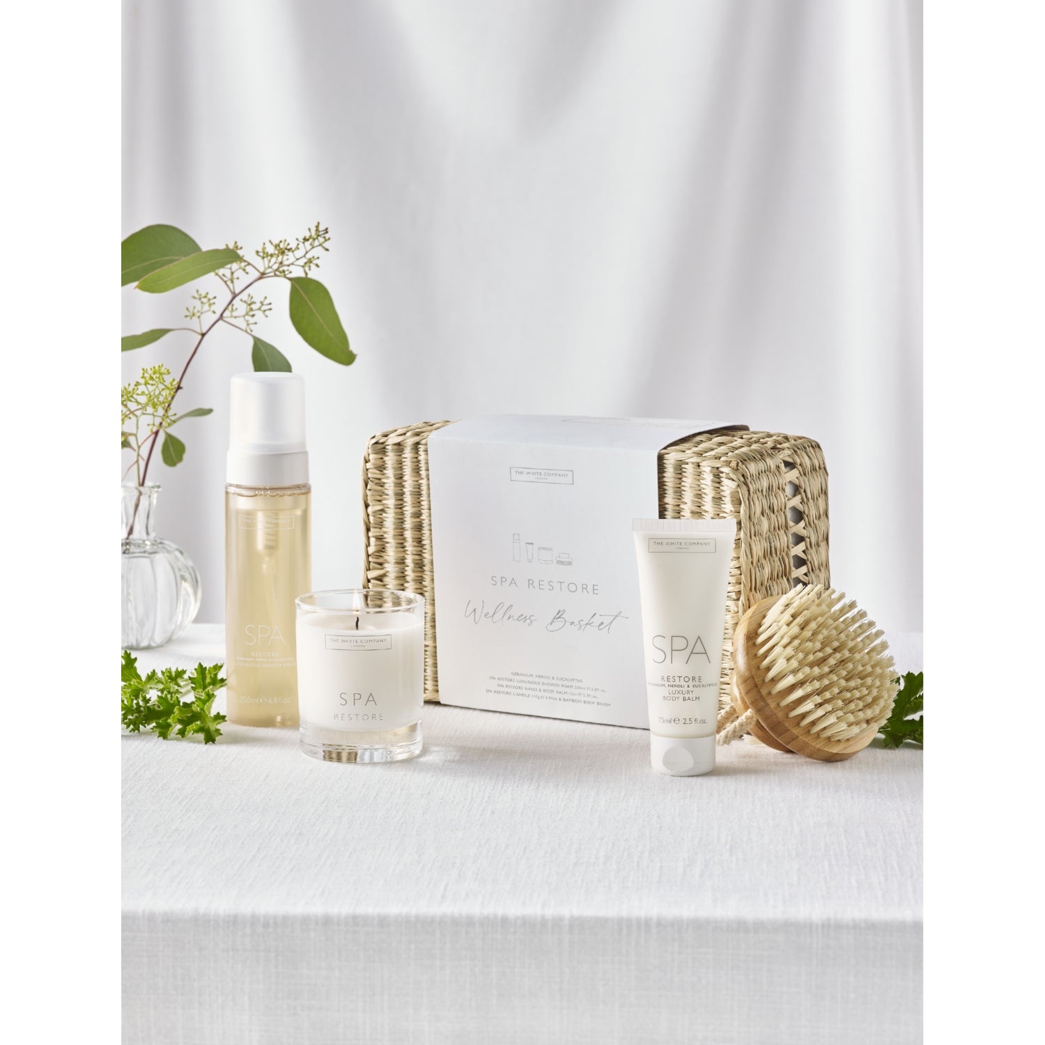 The White Company Spa Restore Care Basket set (British brand)