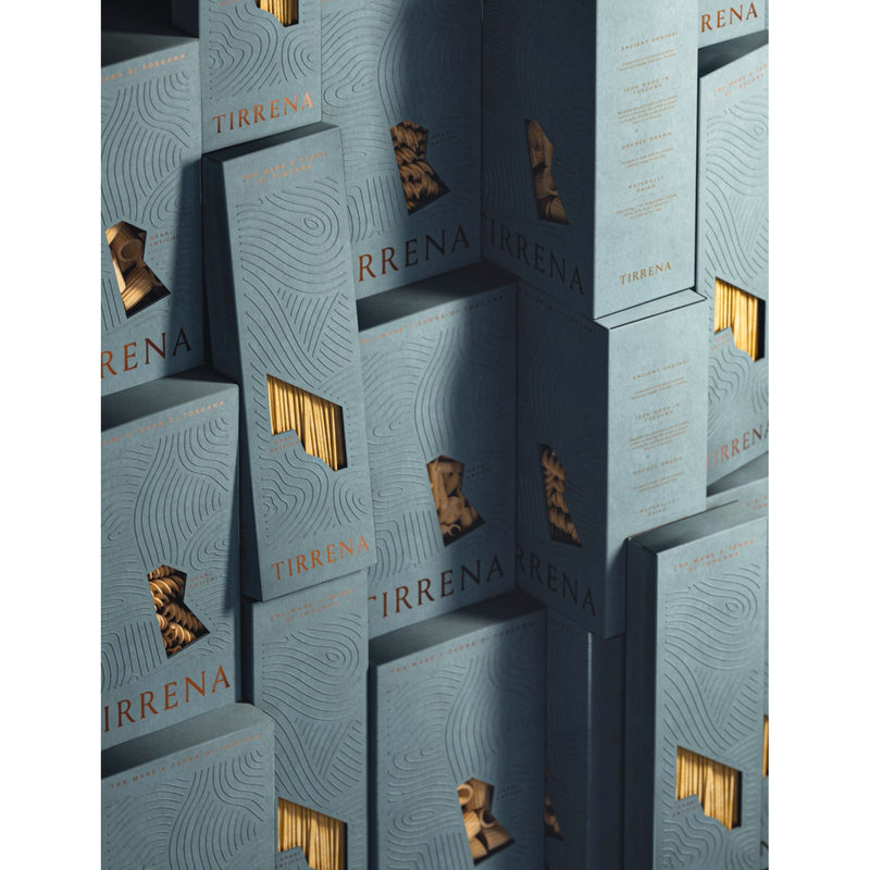 Tirrena ancient grain Mezze Maniche pasta 500g - British product
