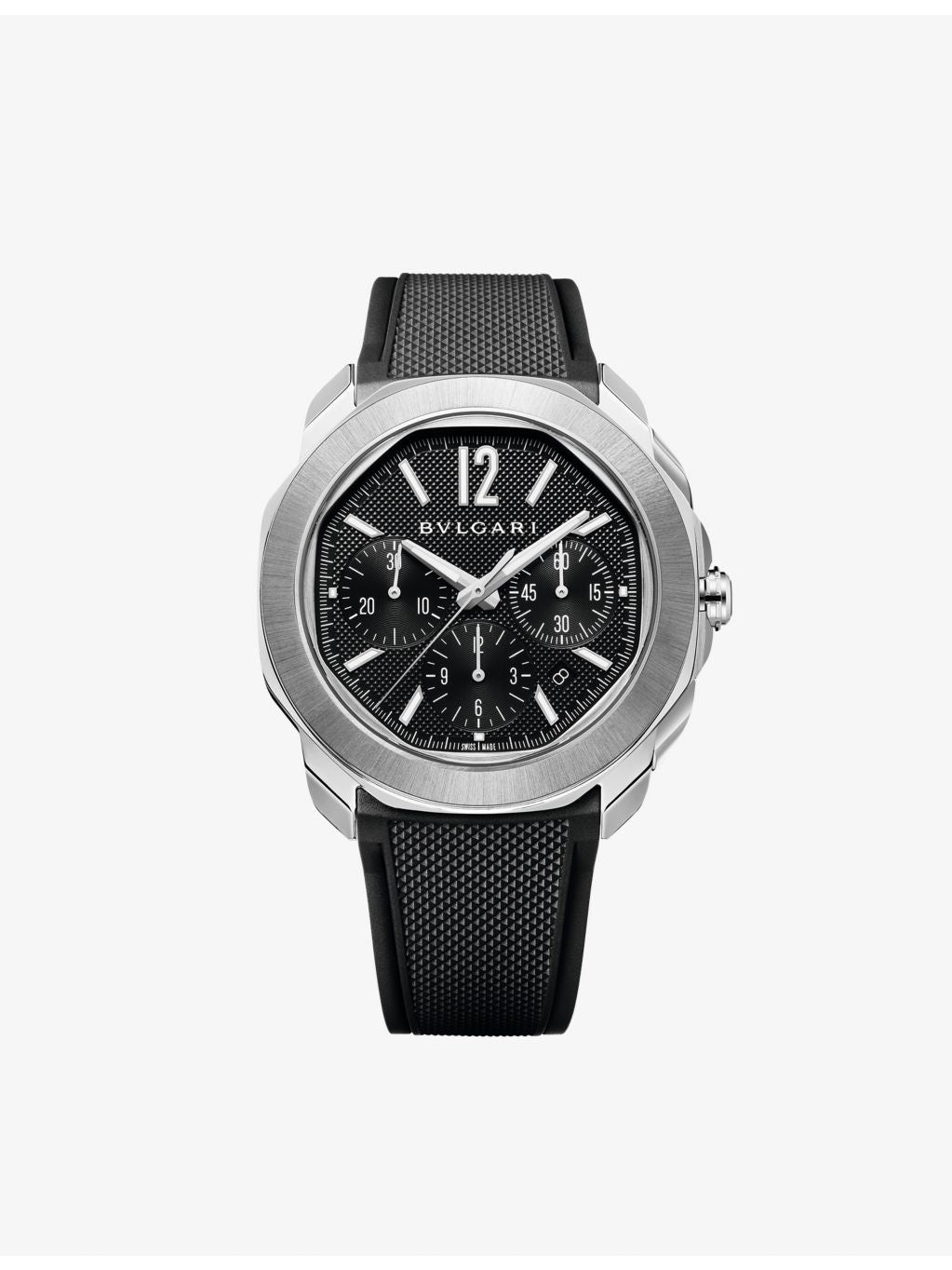 Bvlgari Octo Roma stainless steel automatic watch 42mm, imported from the UK
