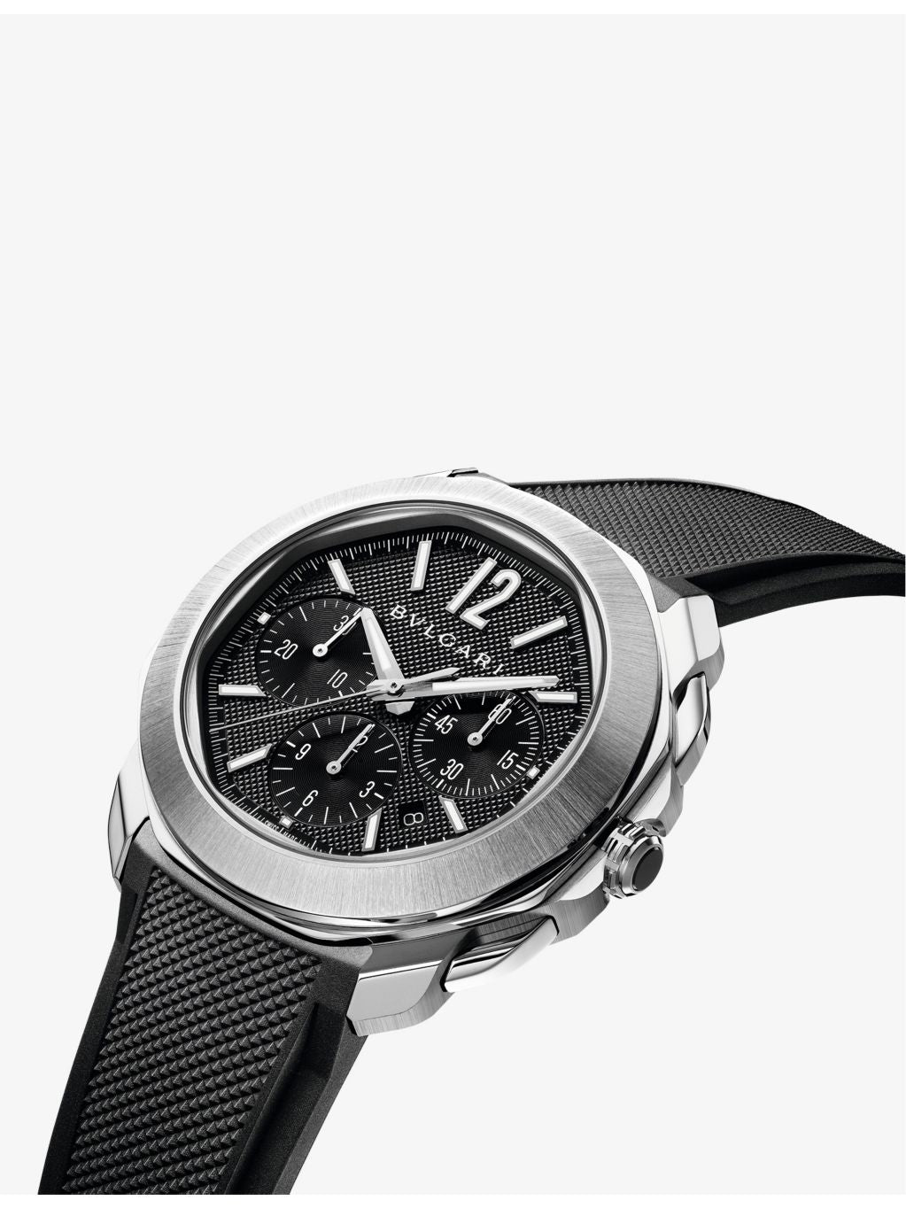 Bvlgari Octo Roma stainless steel automatic watch 42mm, imported from the UK
