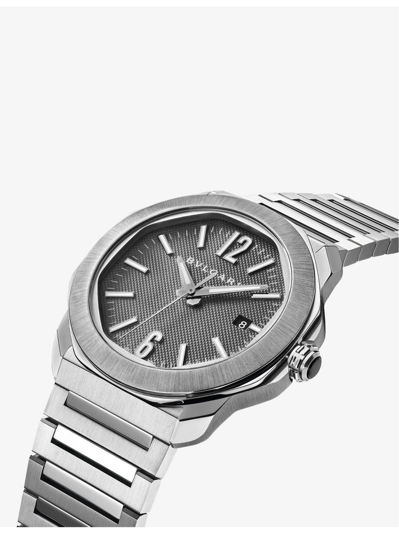 Bvlgari Octo Roma chronograph watch 41mm (British brand)