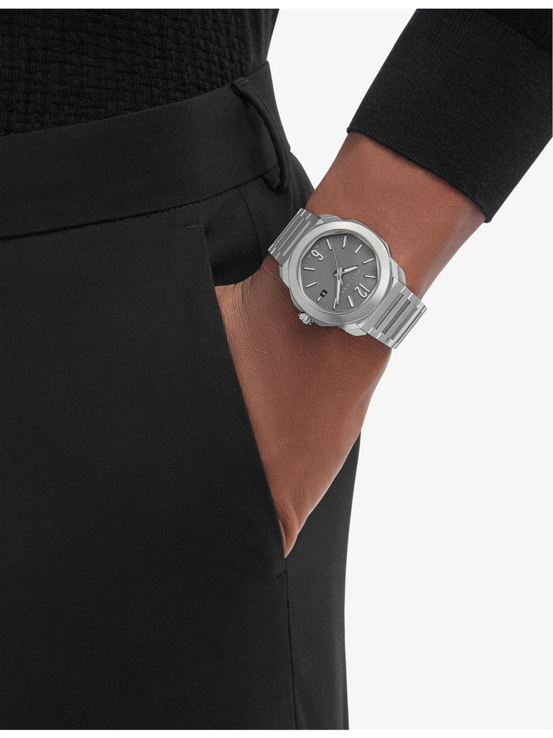 Bvlgari Octo Roma chronograph watch 41mm (British brand)