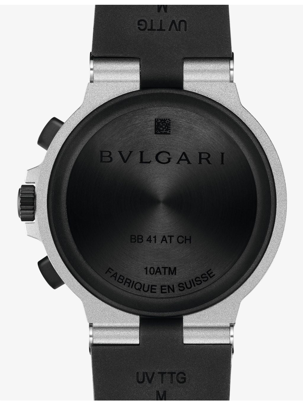 BVLGARI watch aluminium titanium automatic 40mm, imported from the UK