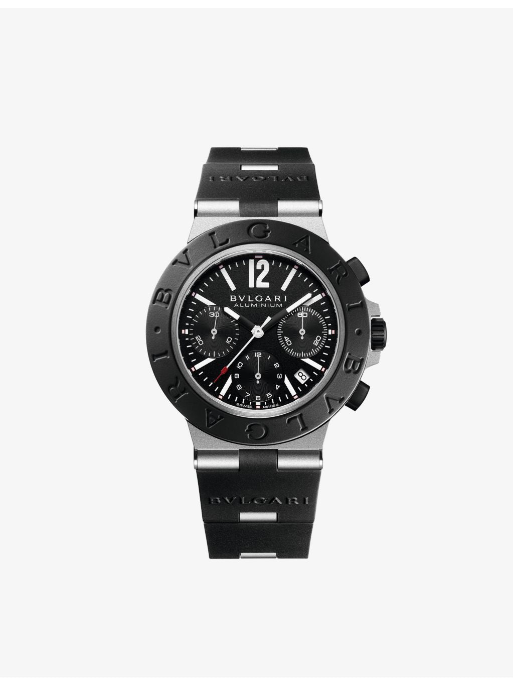 BVLGARI watch aluminium titanium automatic 40mm, imported from the UK