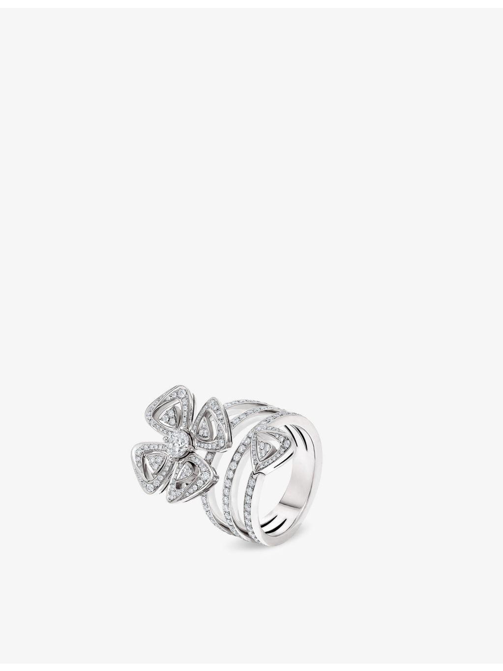 Bvlgari Fiorever diamond ring 1.09ct, imported from the UK
