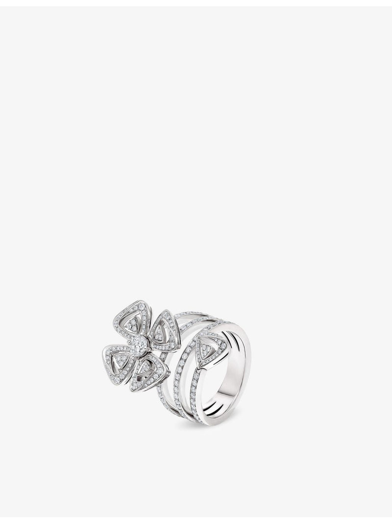 Bvlgari Fiorever diamond ring 1.09ct, imported from the UK