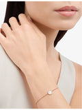 Bvlgari rose gold mother-of-pearl bracelet, UK version