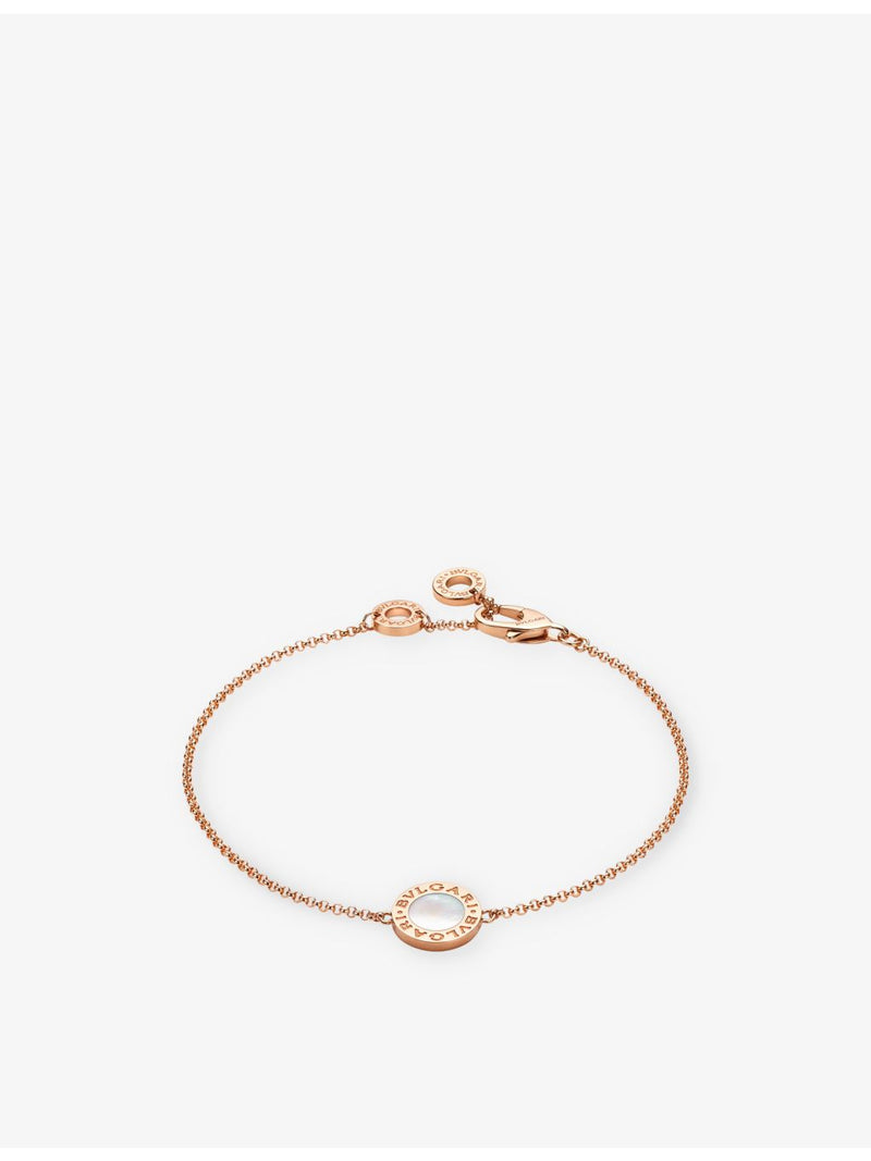 Bvlgari rose gold mother-of-pearl bracelet, UK version
