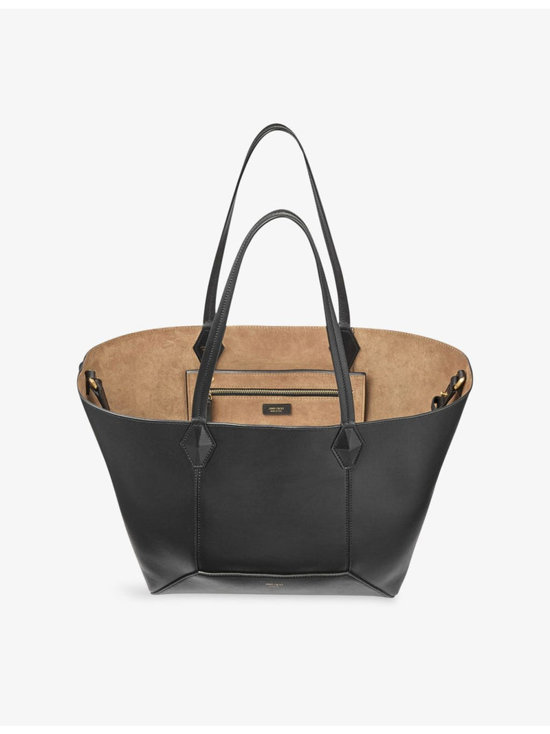Jimmy Choo leather tote bag, medium size, imported from the UK