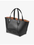 Jimmy Choo diamond logo-embossed leather tote bag small, imported from the UK