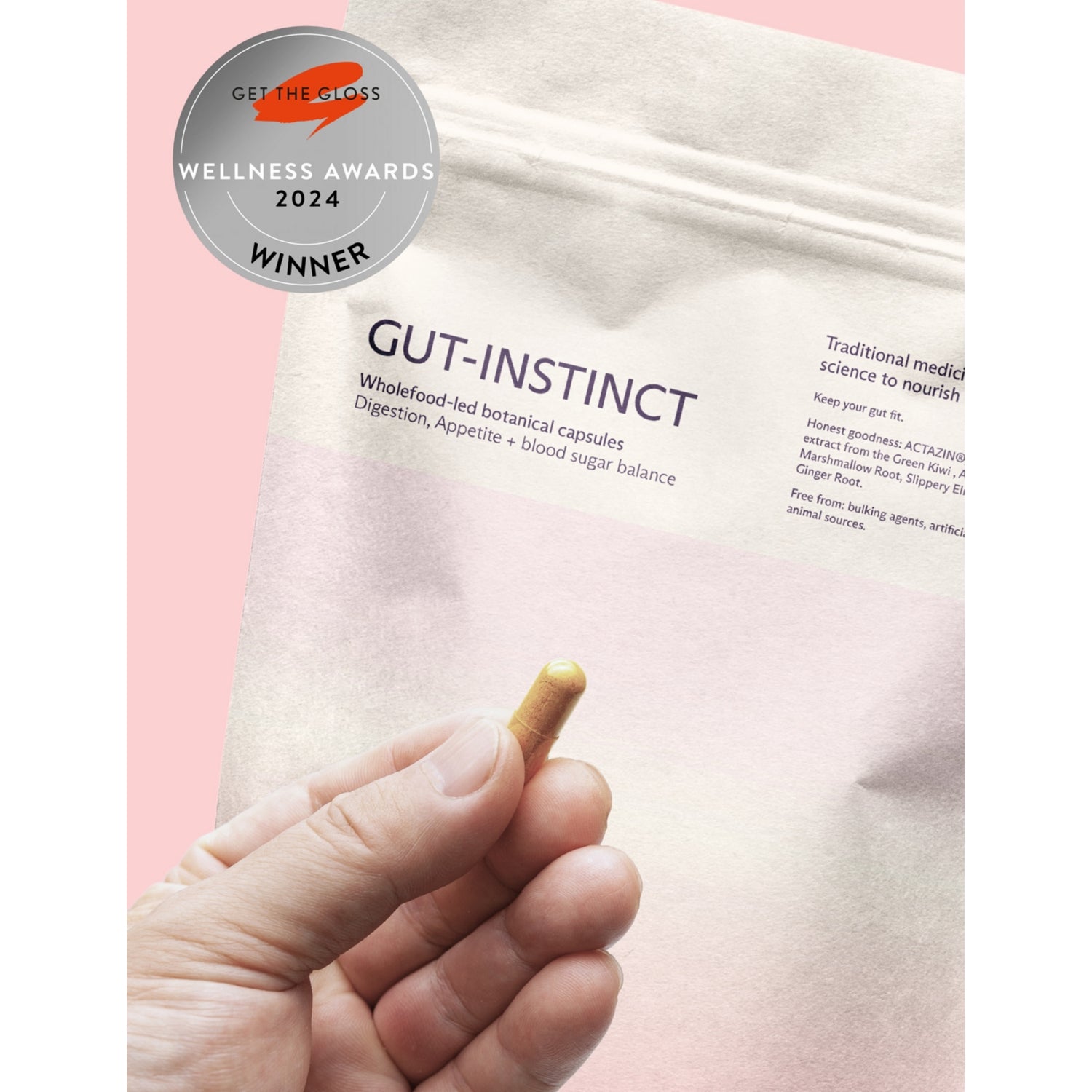 MPOWDER Gut Instinct Midlife Supplement 30, imported from the UK