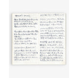 Traveler's Company saddle-stitched paper notebook refill 128 pages (British brand)