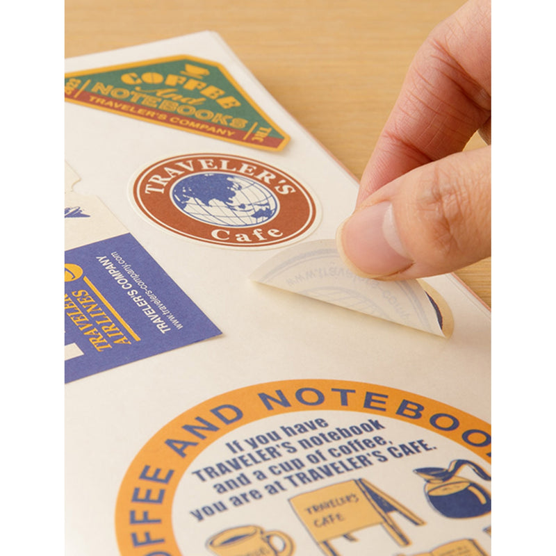 Traveler's Company sticker release notebook refill 32 pages, UK version