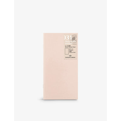 selfridges Traveler's Company Sticker Release Notebook Refill Blank 32 Pages- Buy online at McGrocer