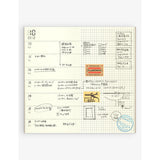 Traveler's Company diary refill 21cm x 10cm, imported from the UK