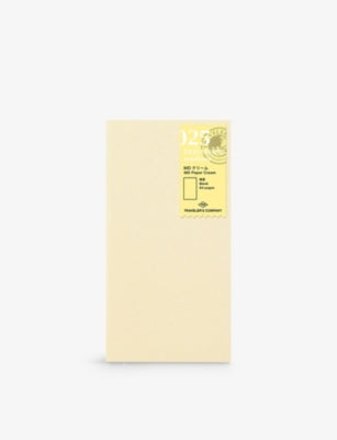 Traveler's Company blank notebook refill 64 pages, imported from the UK
