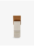 TRAVELER'S Company leather and metal pen holder - British product