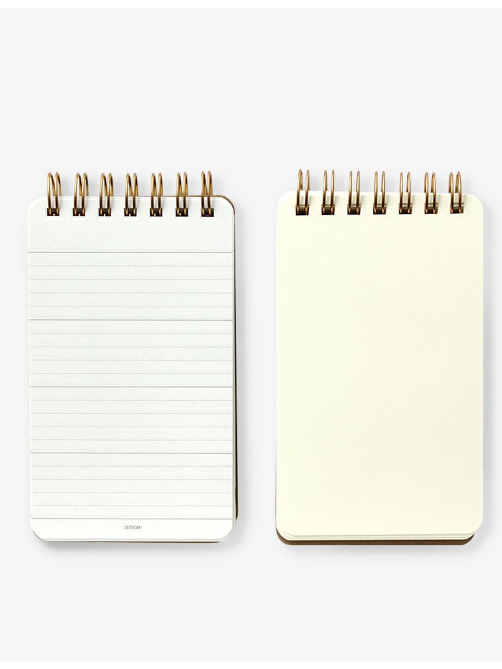 MIDORI Ring Memo paper notepad grained cover 14cm, UK version