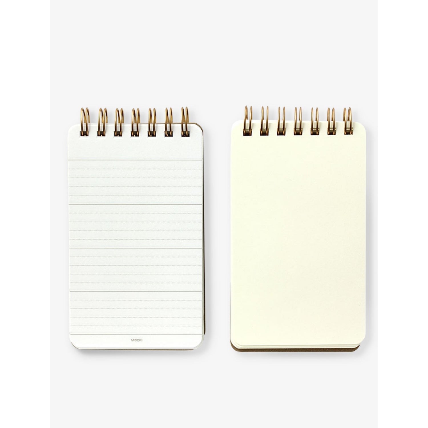 MIDORI Ring Memo paper notepad grained cover 14cm, UK version