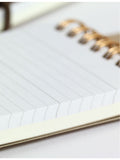 MIDORI Ring Memo paper notepad grained cover 14cm, UK version